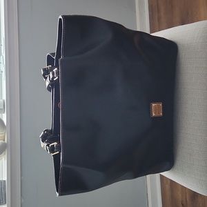 Dooney & Bourke black leather bag